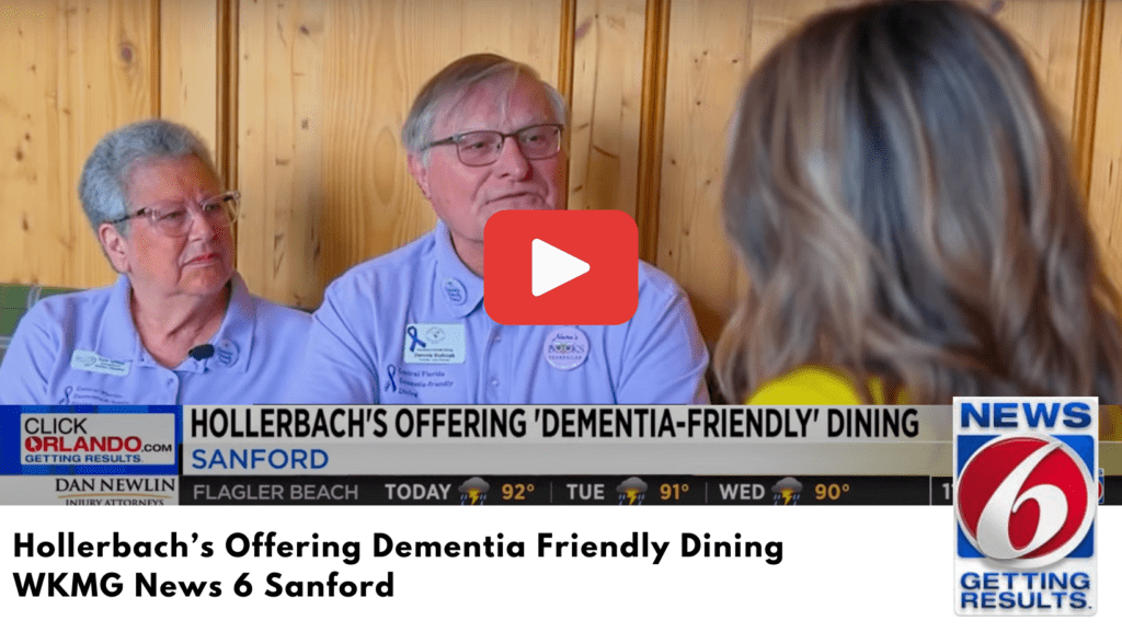 Dementia Friendly Dining interview News Channel 6