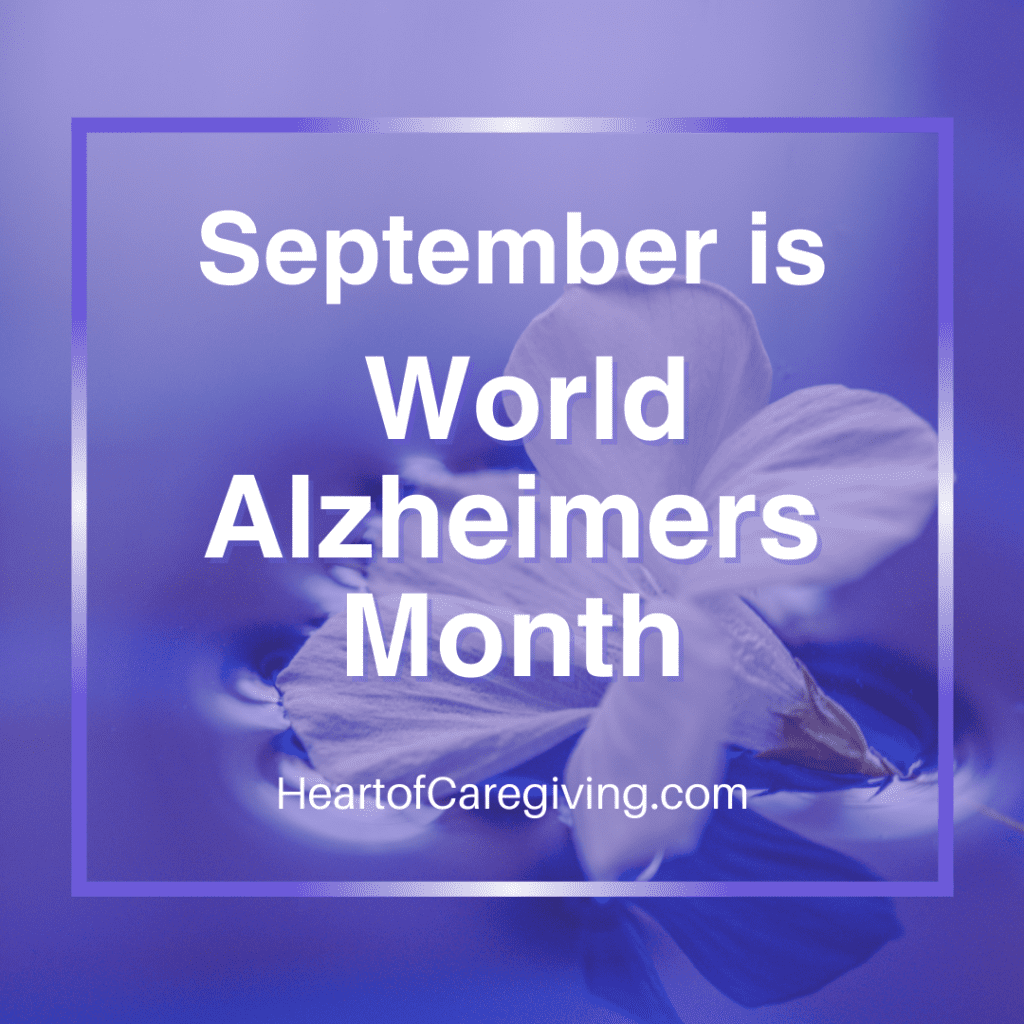 September is World Alzheimers Month